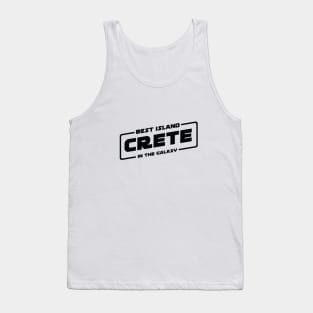 Crete Best Island in the Galaxy Tank Top